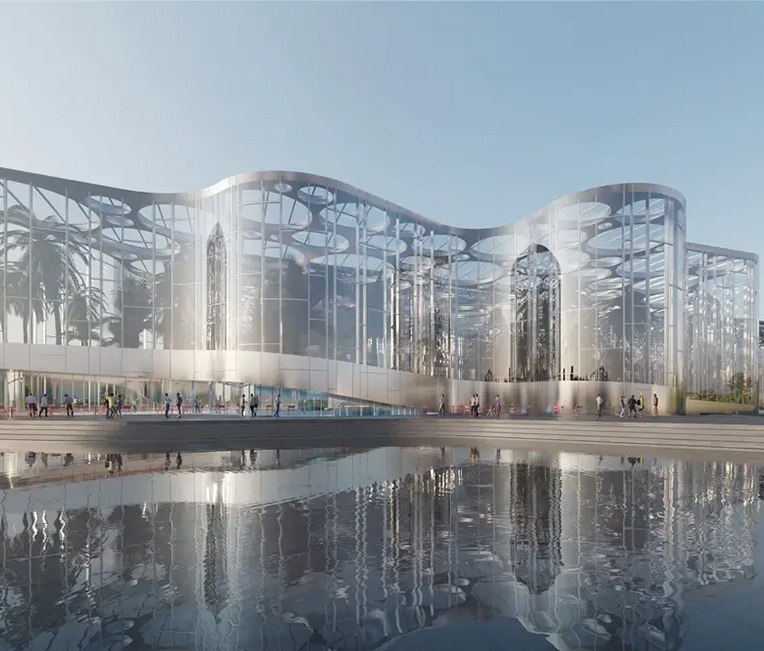 Aankoop en professionele installatie van gedeeltelijk beklede staalbeton (PEC) composietstructuur voor het East District-project van het Expo Cultural Park (ten zuiden van Xueyue Road), sectie 1, onderaannemingsproject van staalconstructiecoating voor zone C-sectie