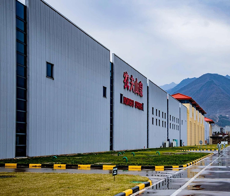 Projectnaam: Drankproductiebasis van Nongfu Spring Sichuan Qingchengshan Beverage Co., LTD.