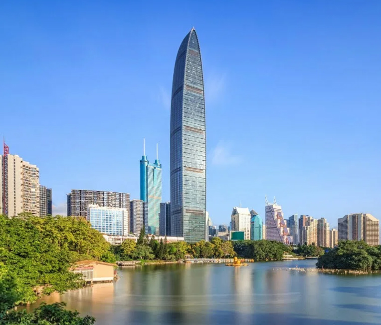 Bouw algemeen contractproject van het Taiziwan Hongxi-gebouw