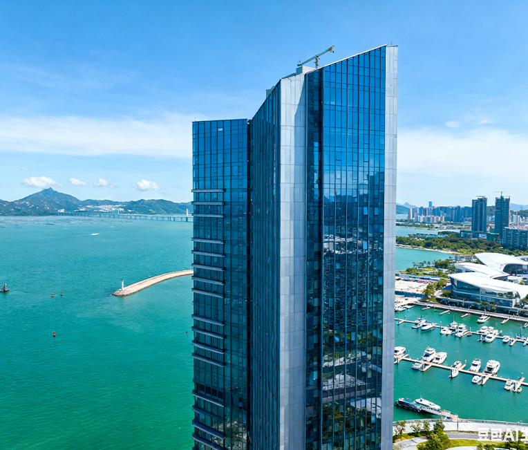 Algemeen bouwproject van het Wanghai-gebouw in Taiziwan
