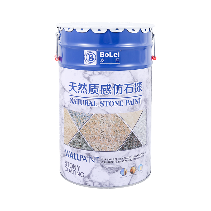 Water-in-water meerkleurige coating